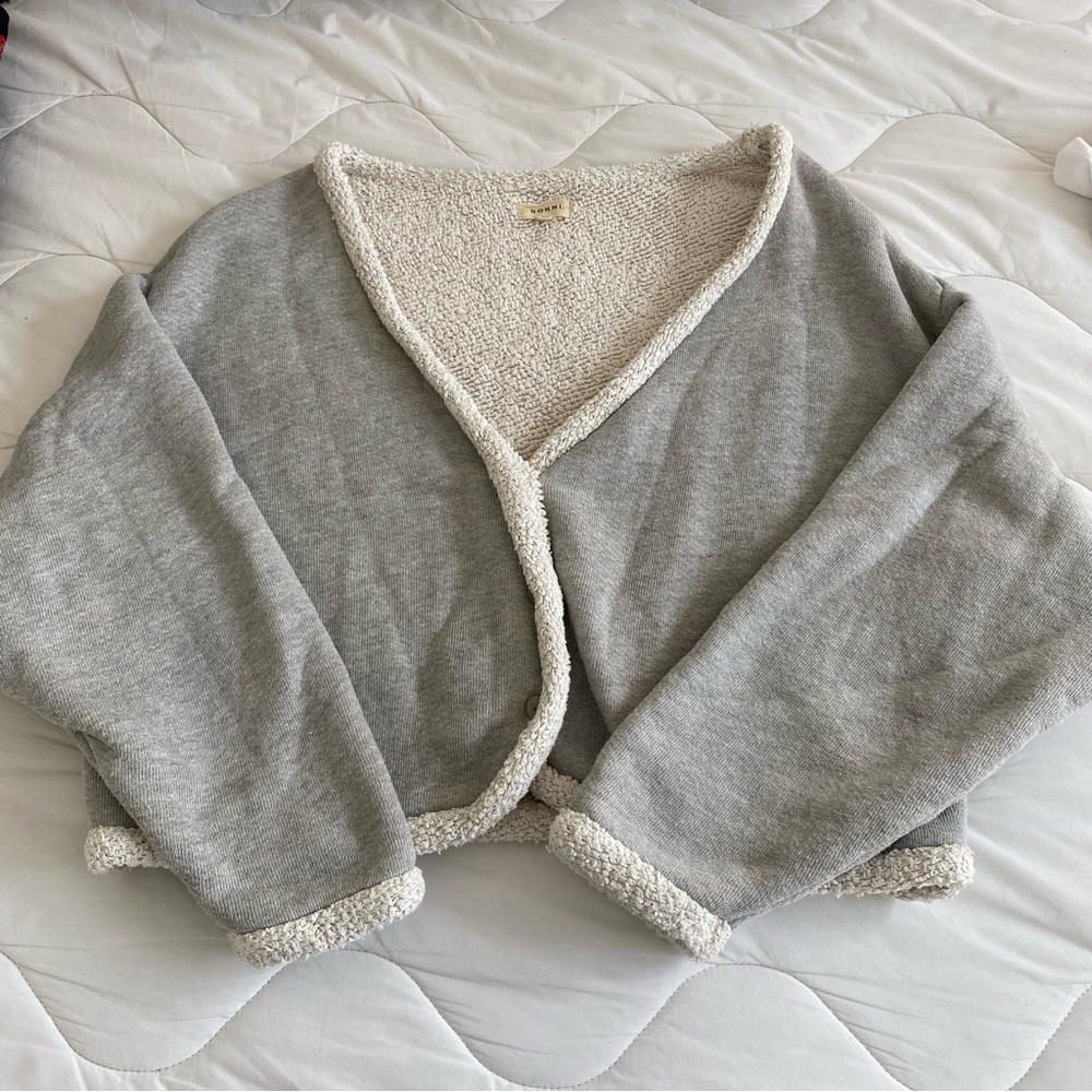 Donni poodle cardigan